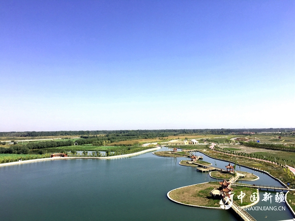 阿克陶县白山湖湿地公园